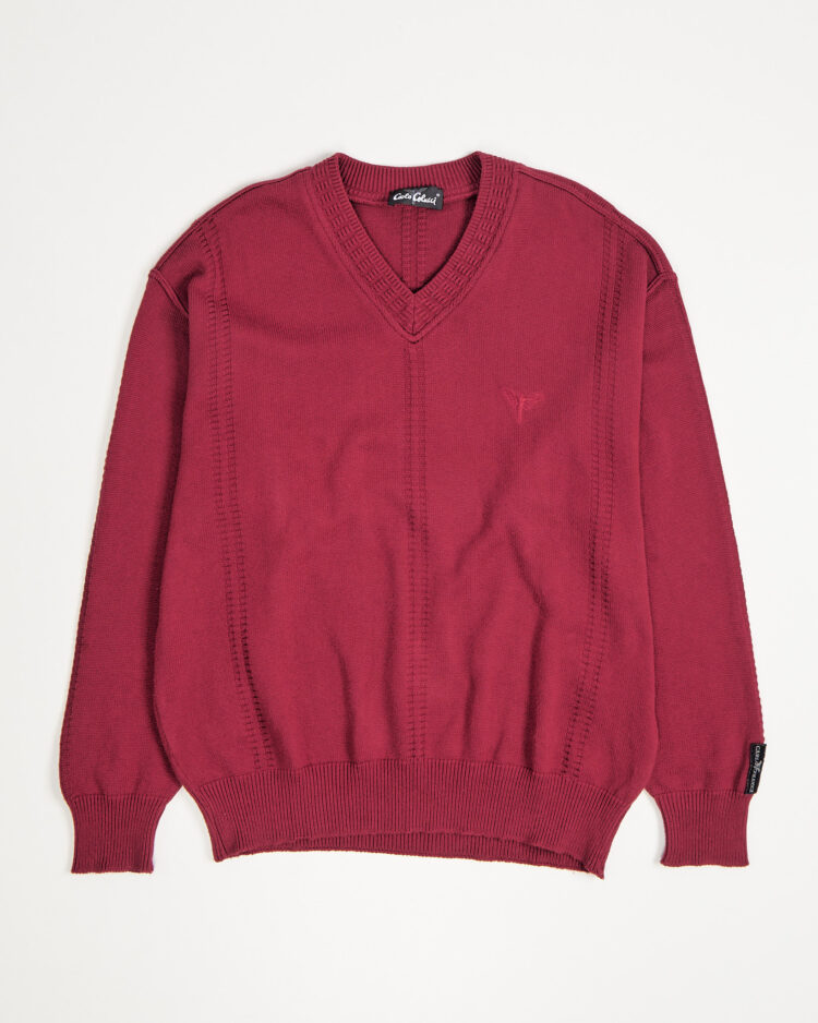 Бордовый джемпер Carlo Colucci