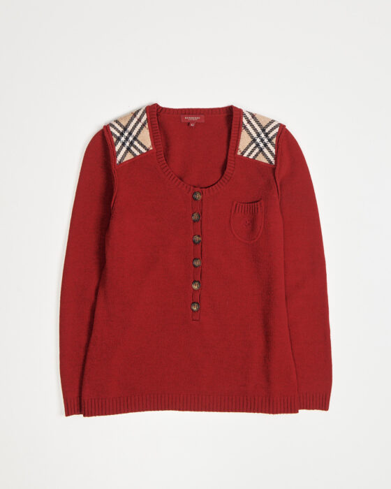 Вязаный джемпер Burberry Burberry