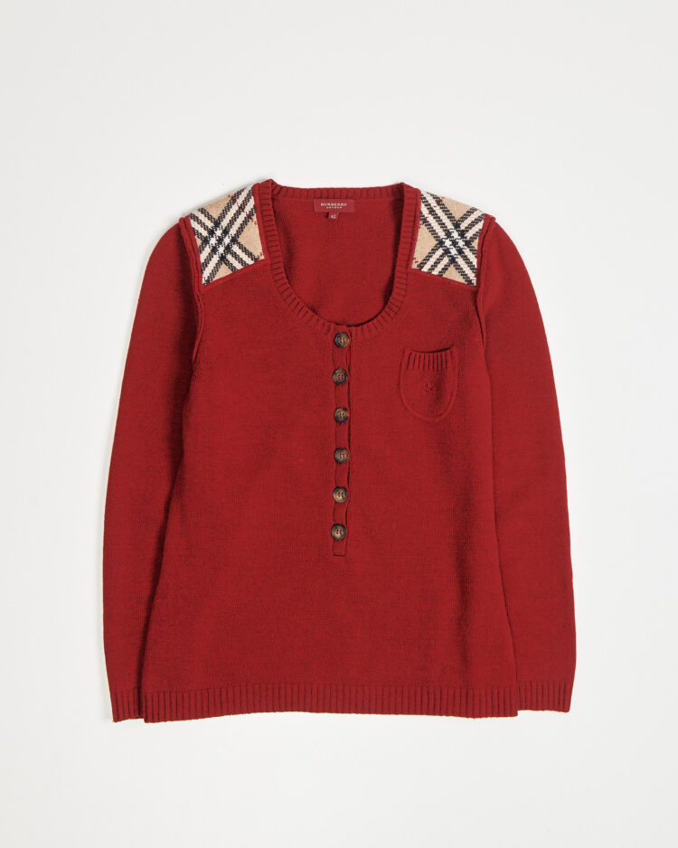 Вязаный джемпер Burberry