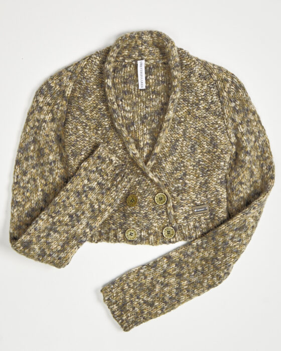 Короткий шерстяной кардиган Trussardi Trussardi — фото 2
