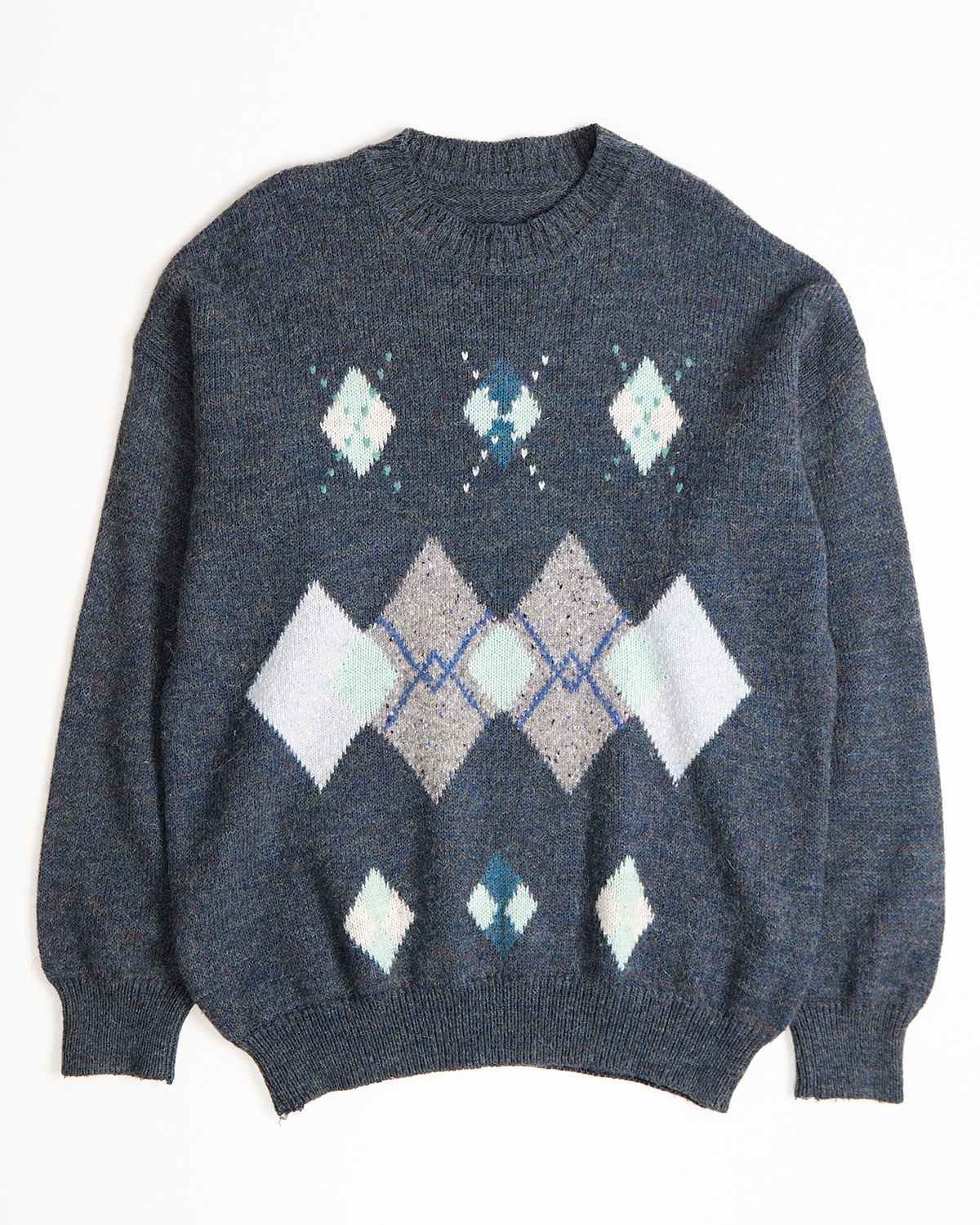 Свитер с аргайл-узором