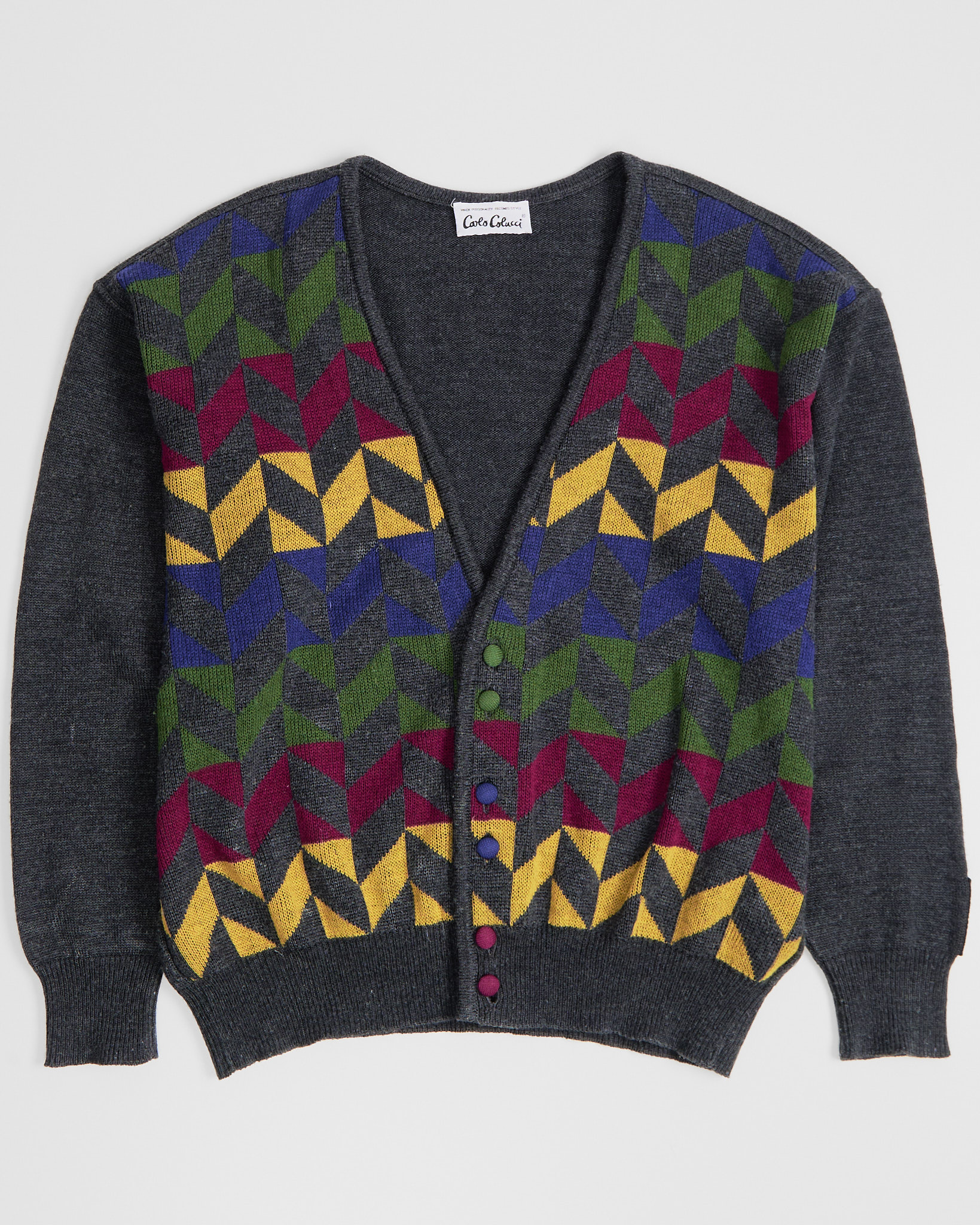 Кардиган с узором Carlo Colucci Carlo Colucci