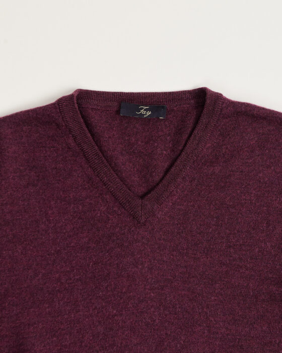 Пуловер из шерсти Fay Fay — фото 3