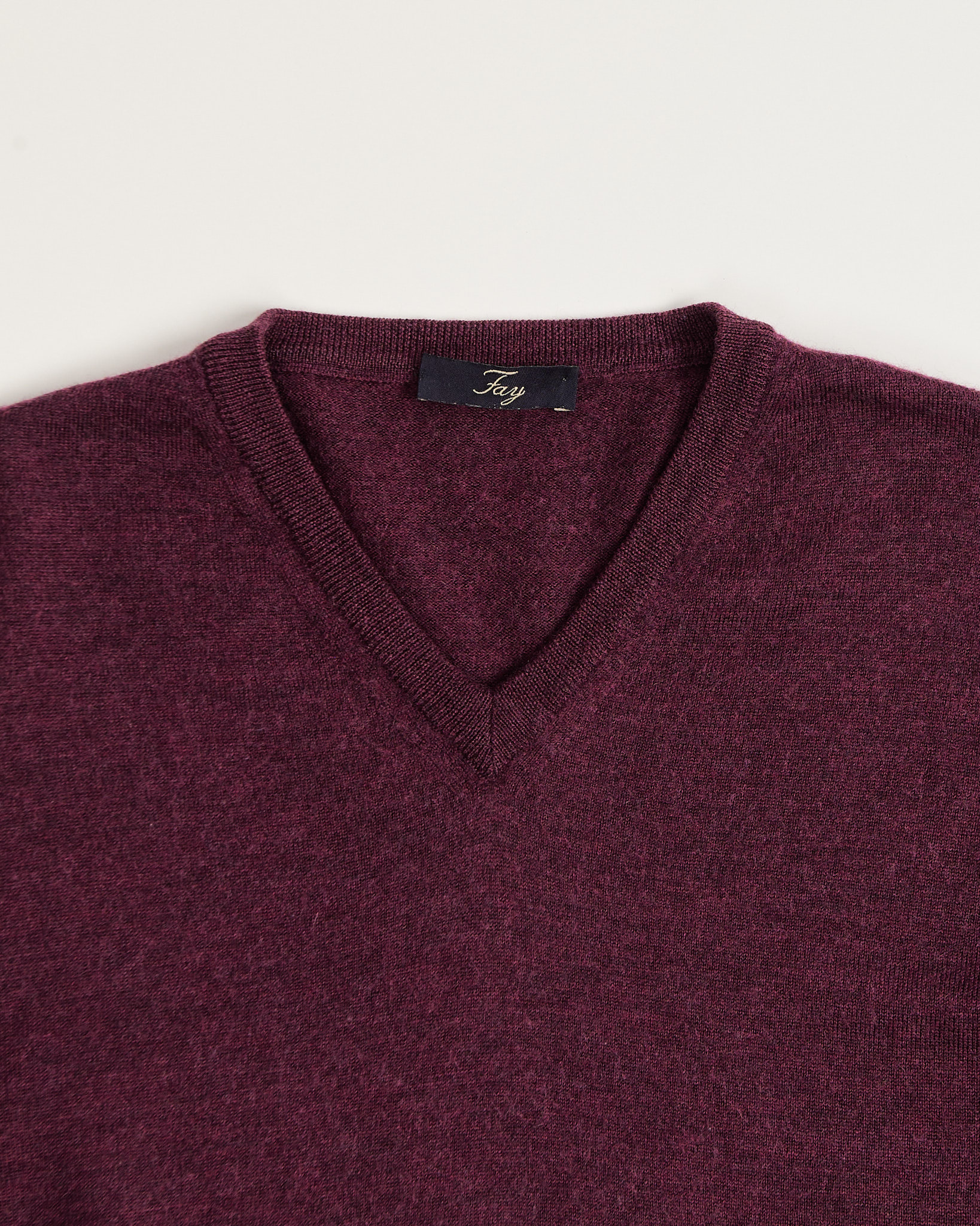 Пуловер из шерсти Fay Fay — фото 3