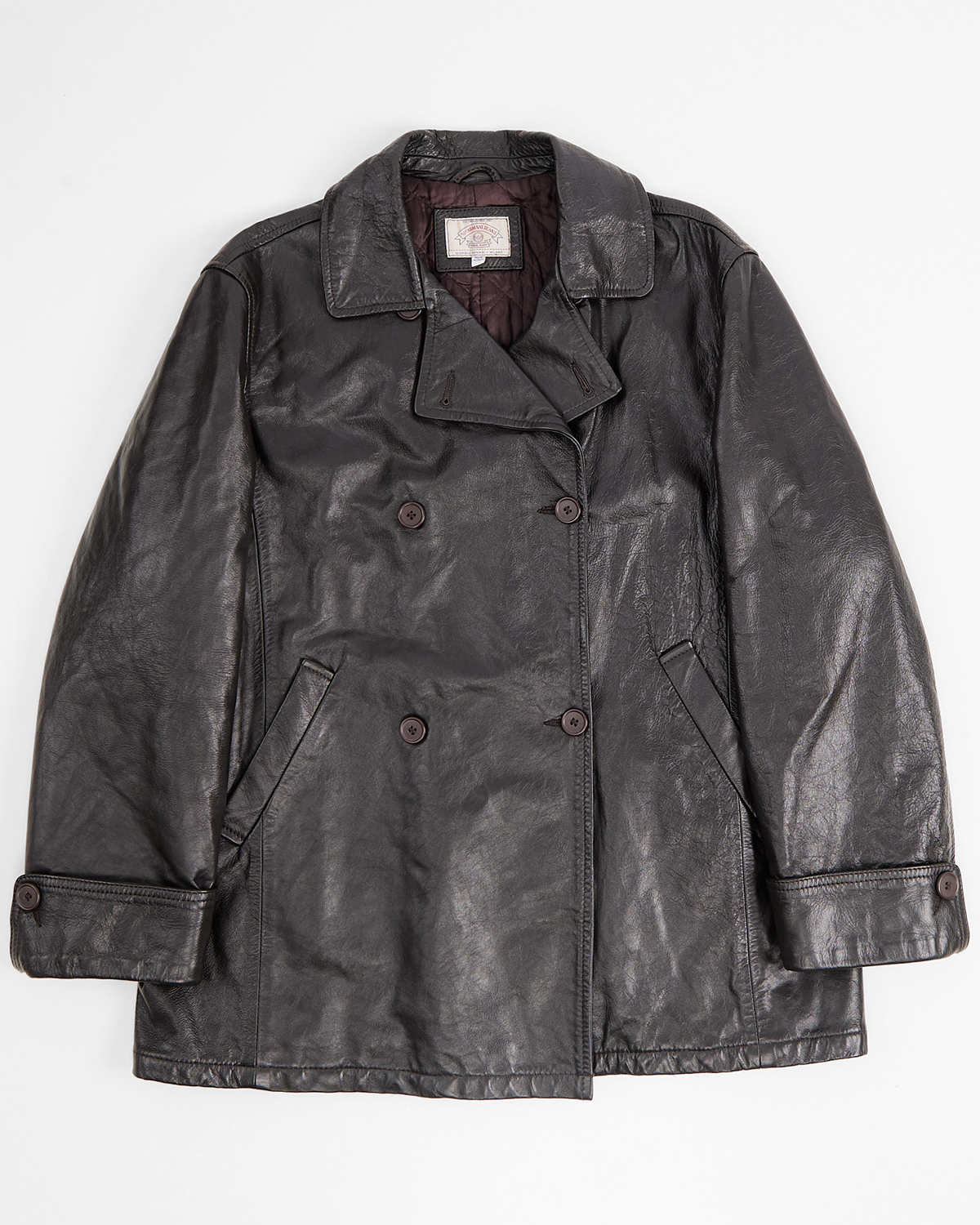 Кожаная куртка Armani Jeans