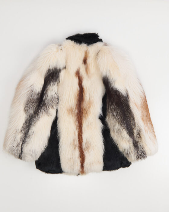 Шуба из натурального меха арктической лисы — фото 2