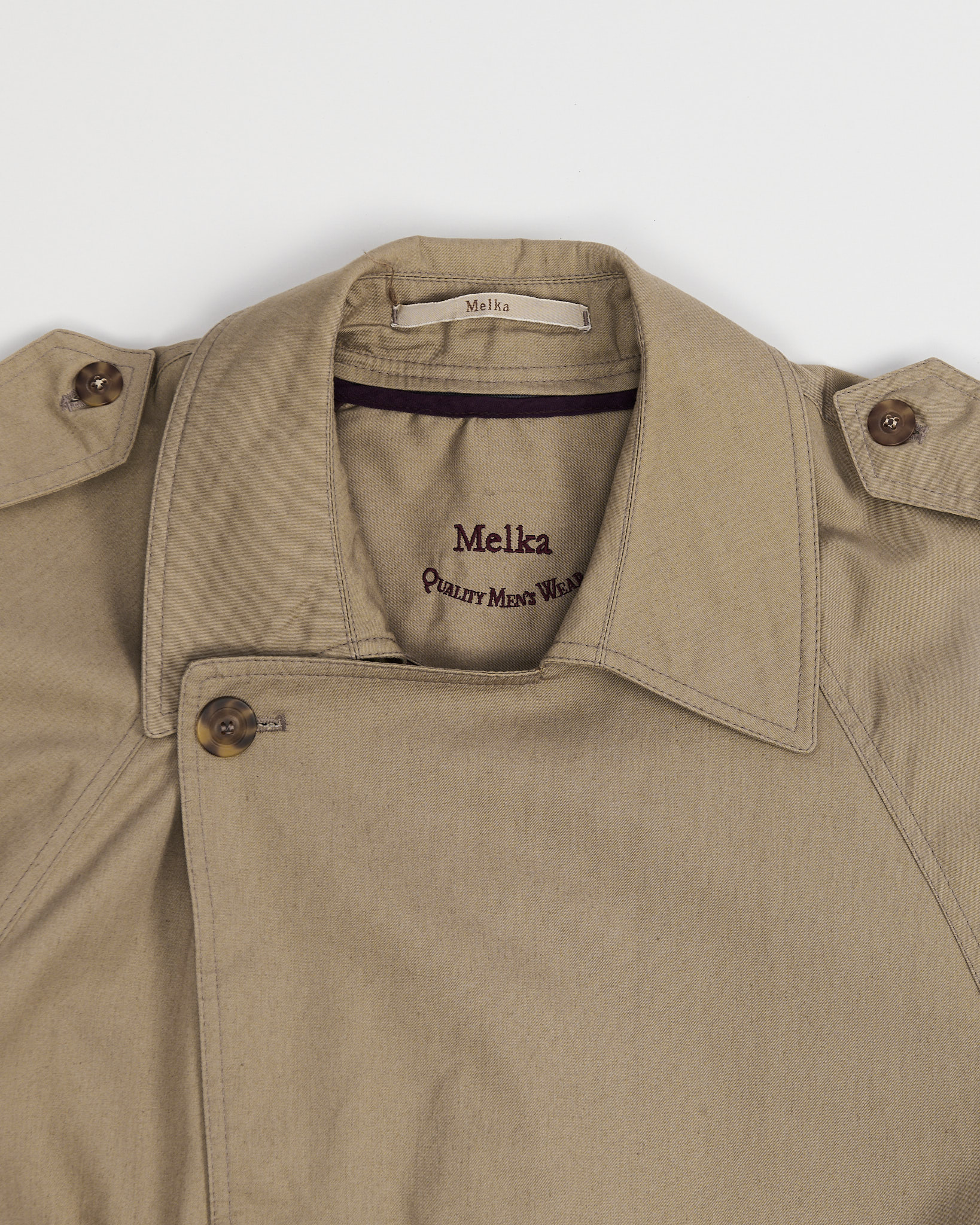 Тренч Melka в песочном оттенке — фото 3