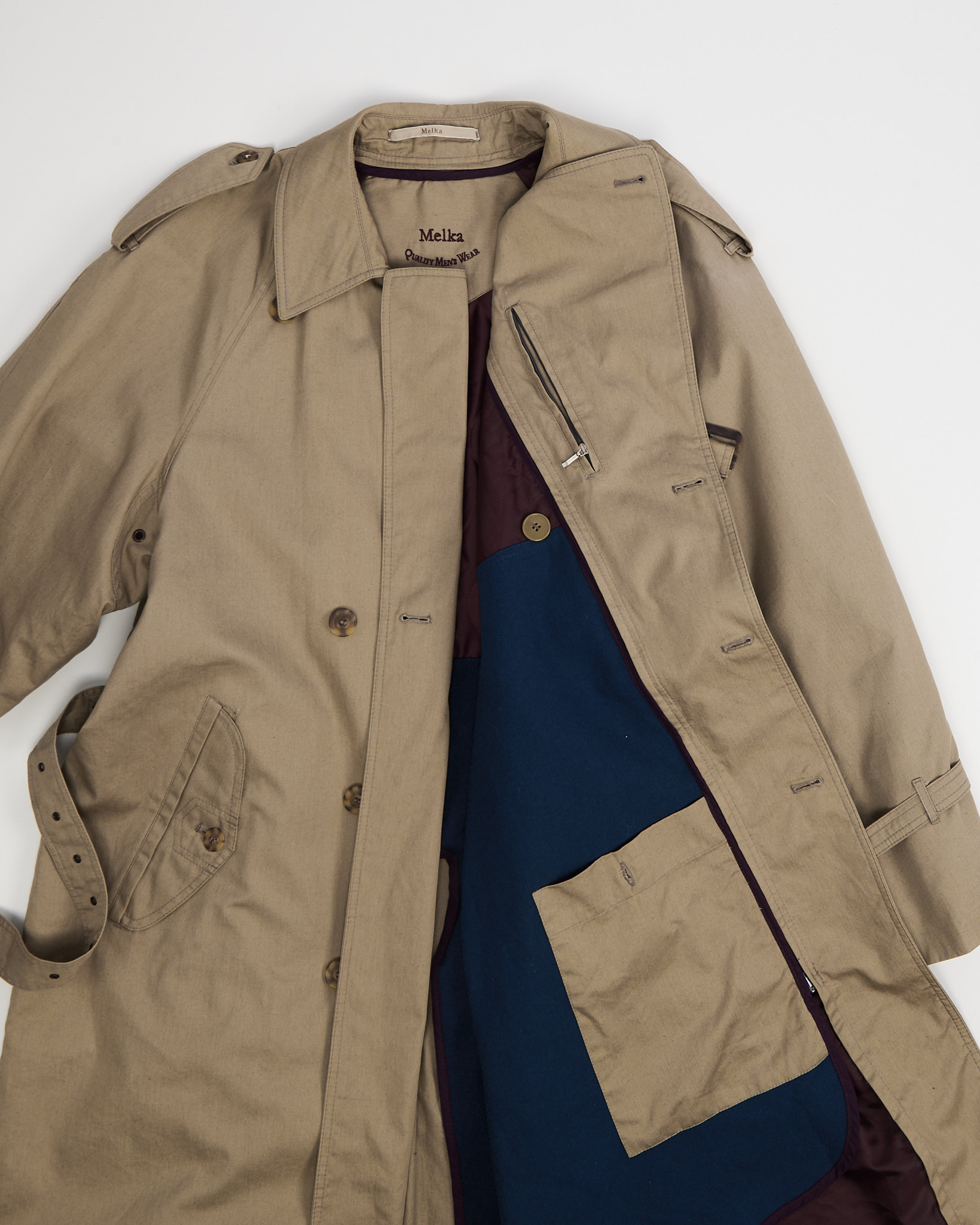 Тренч Melka в песочном оттенке — фото 5