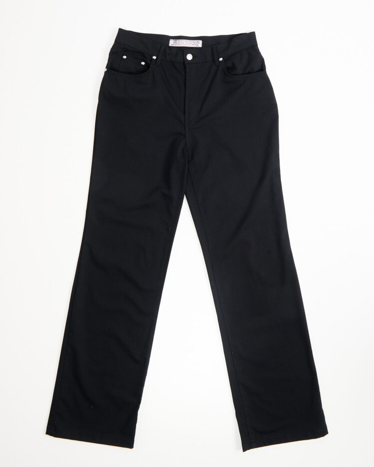 Черные брюки Krizia Jeans