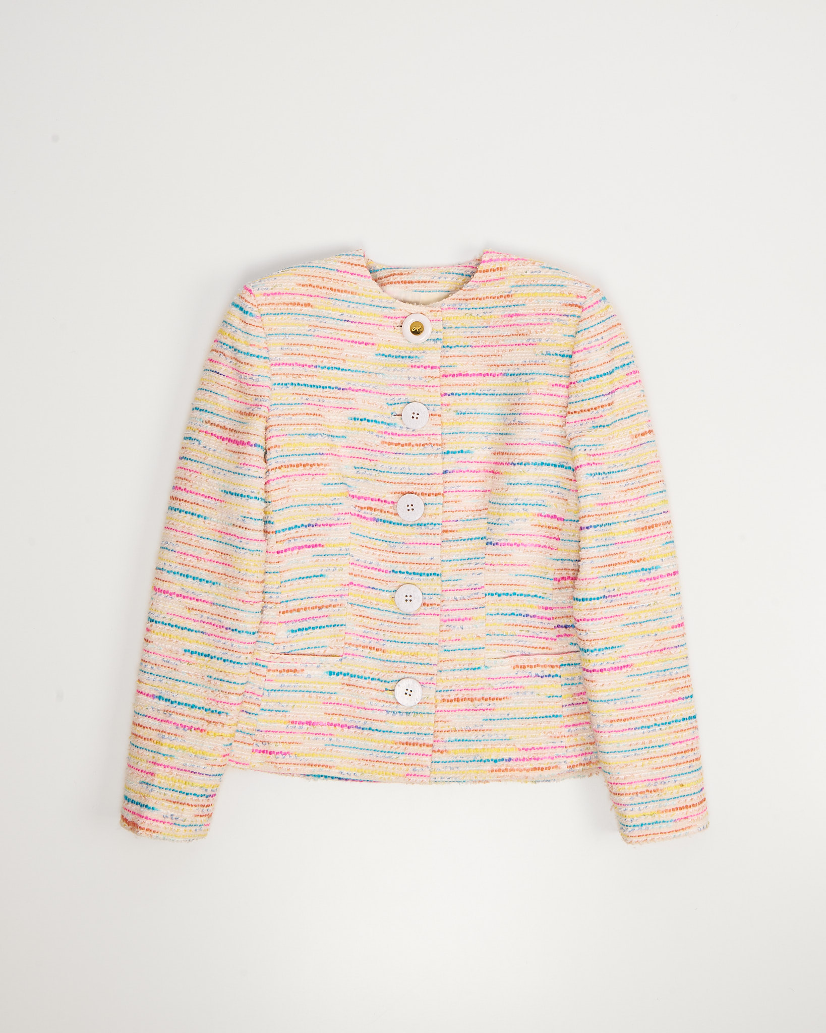 Твидовый жакет Gai Mattiolo Gai Mattiolo