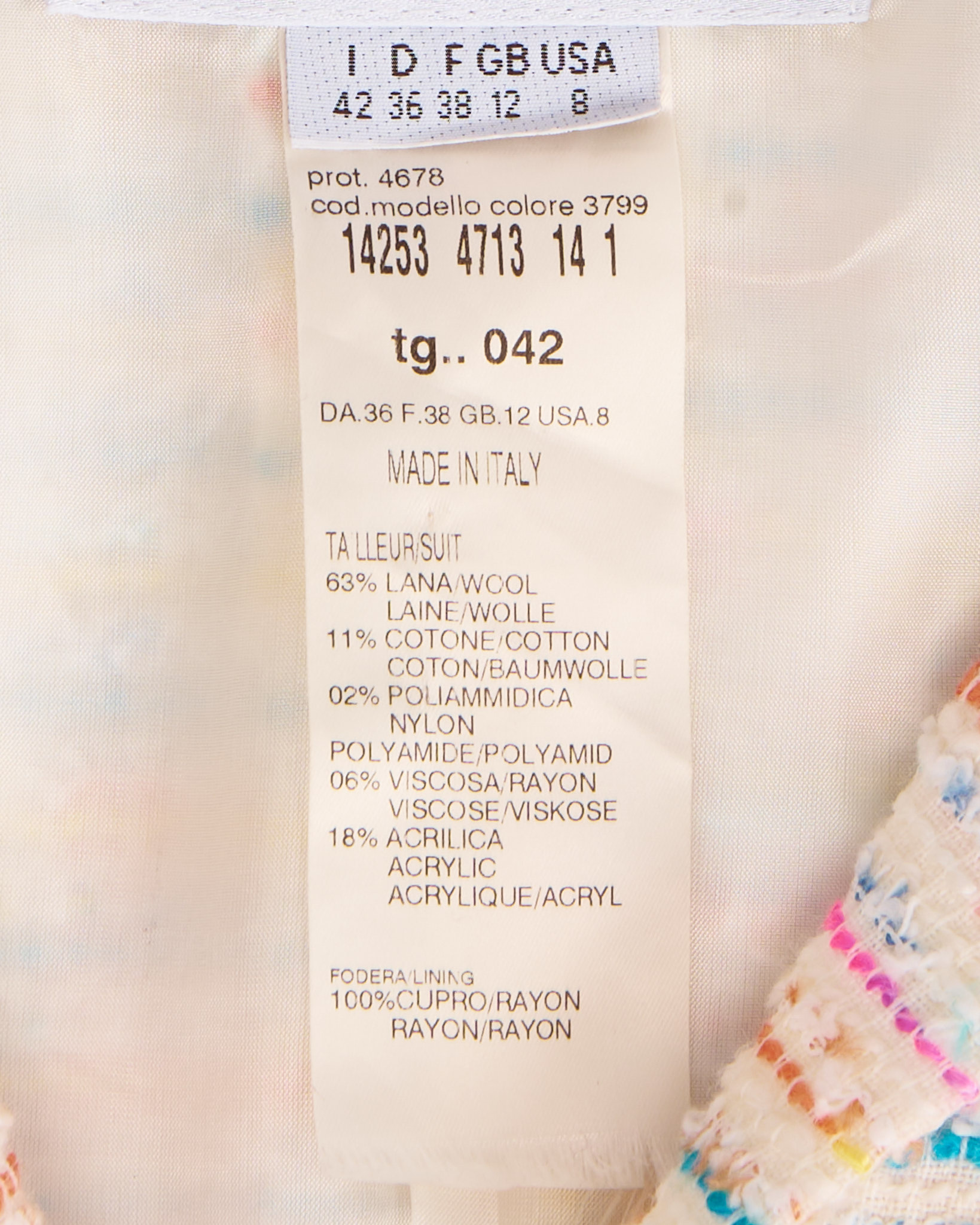 Твидовый жакет Gai Mattiolo Gai Mattiolo — фото 5