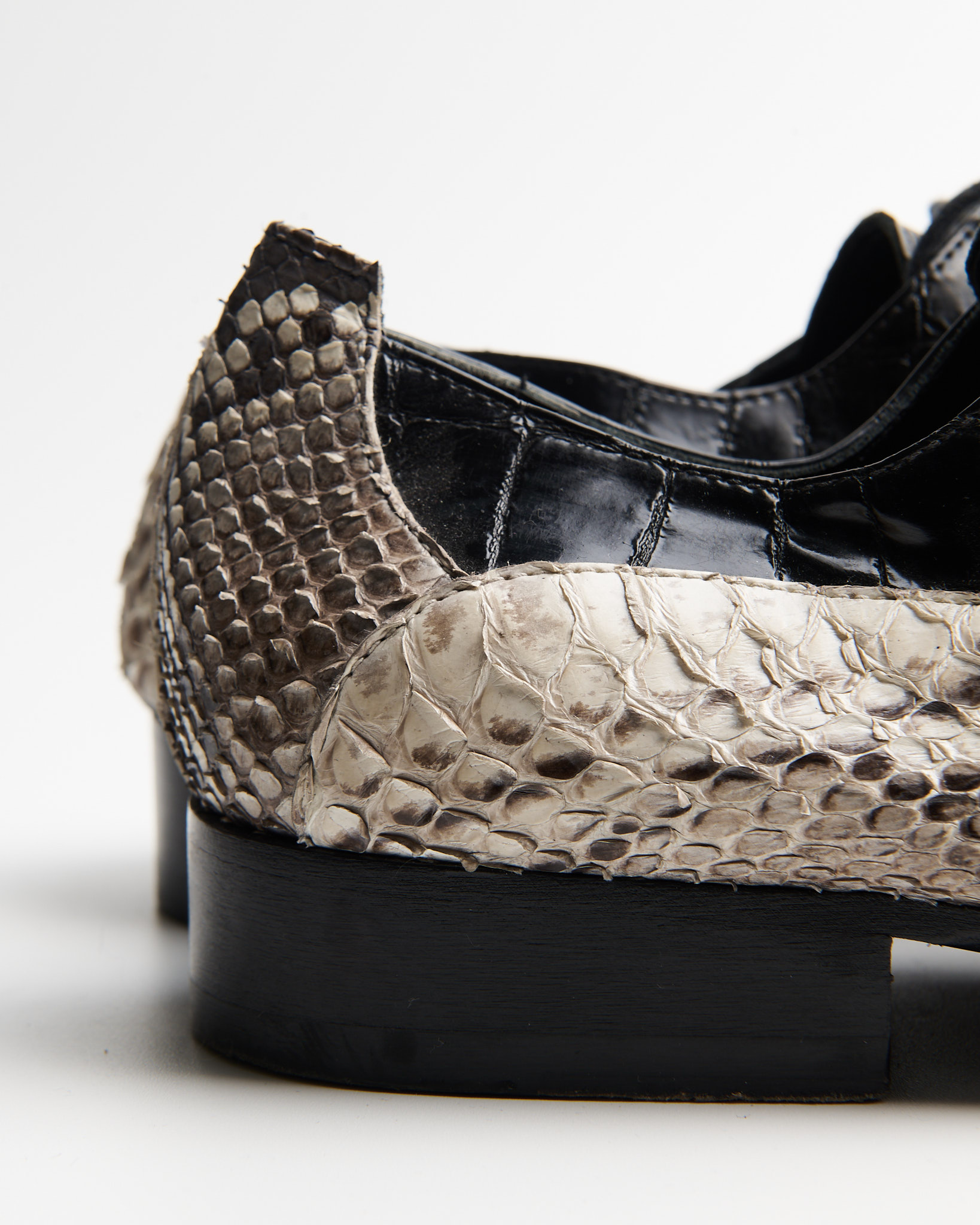 Туфли из кожи питона Ghost — фото 3