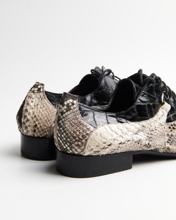 Туфли из кожи питона Ghost — фото 4