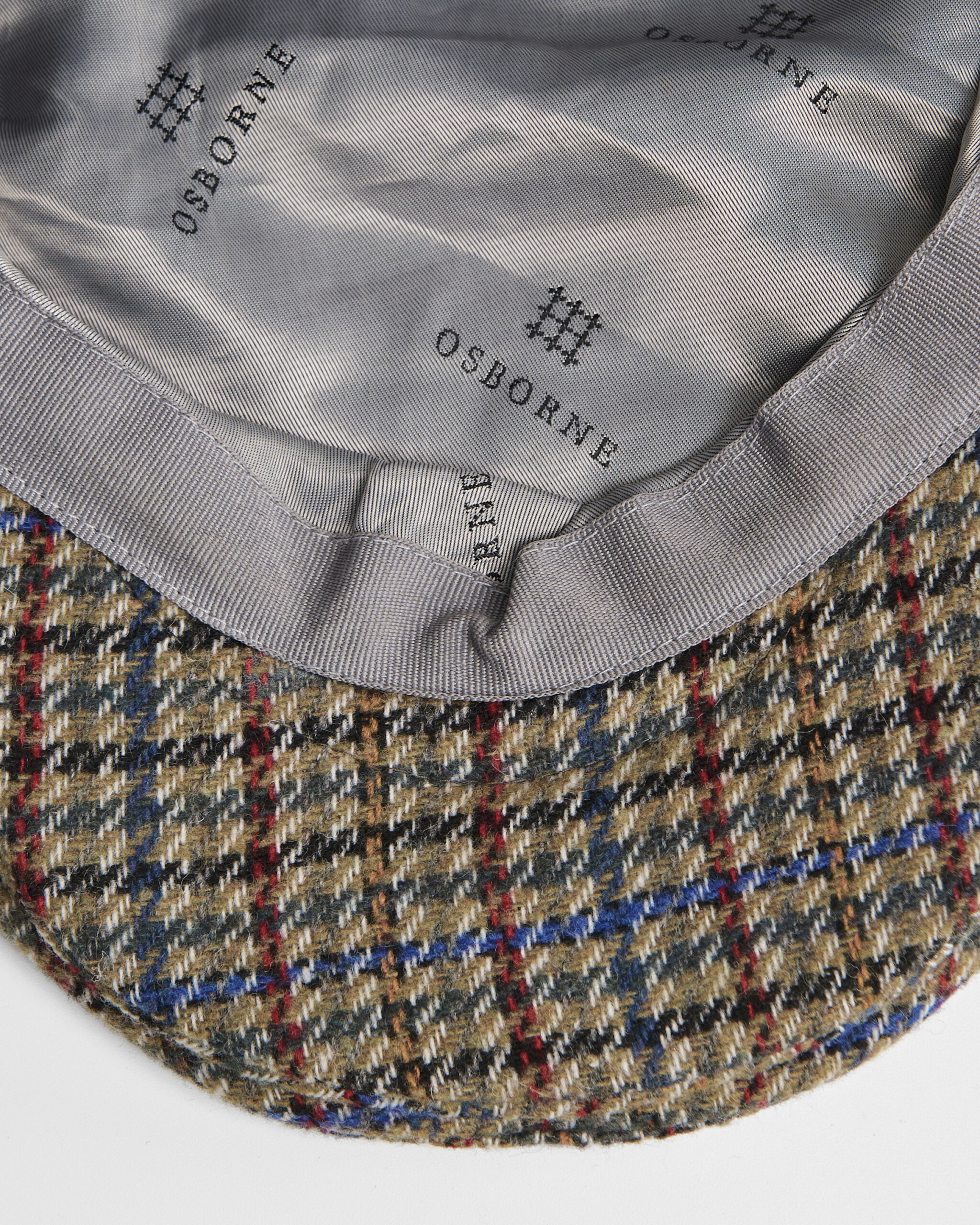 Винтажная кепка Osborne из твида — фото 4