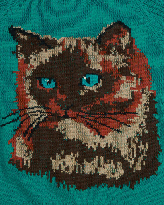 Вязаный свитер made in Italy Stefanel — фото 4