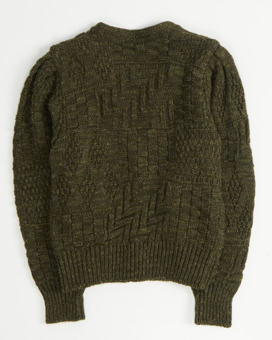 Вязаный кардиган из шерсти — фото 2