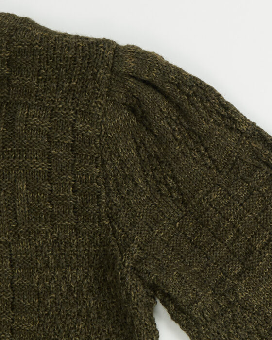 Вязаный кардиган из шерсти — фото 6