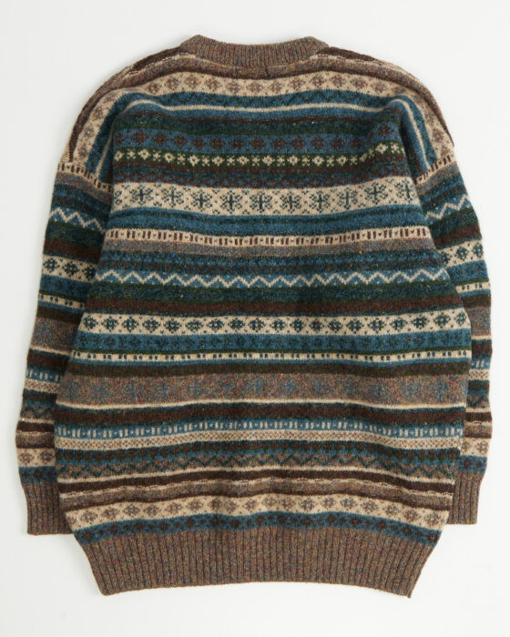 Шерстяной свитер с орнаментом — фото 2