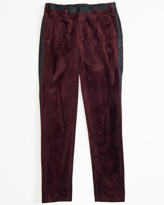 Винтажные брюки из бархата — фото 2