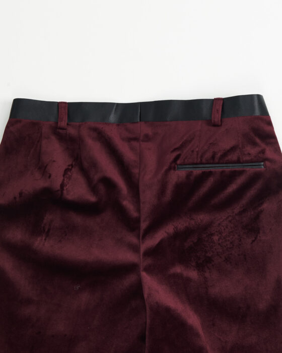 Винтажные брюки из бархата — фото 4