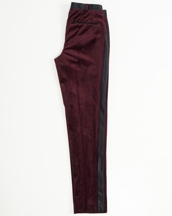Винтажные брюки из бархата