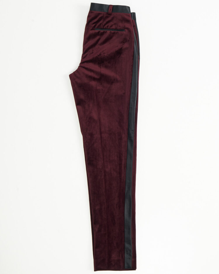 Винтажные брюки из бархата