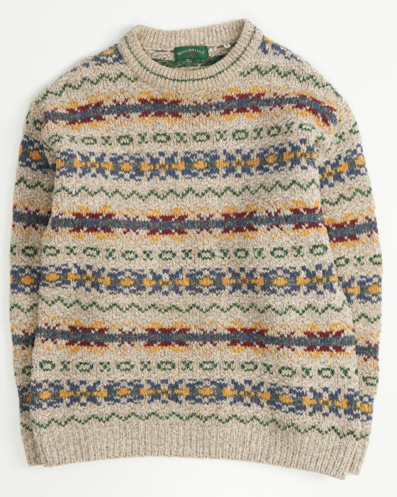 Вязаный свитер с орнаментом Woodville Woodville