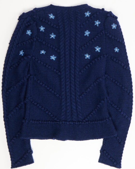 Вязаный кардиган в альпийском стиле — фото 5