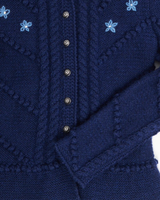 Вязаный кардиган в альпийском стиле — фото 4