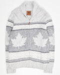 Кардиган из шерсти made in Canada Canadiana