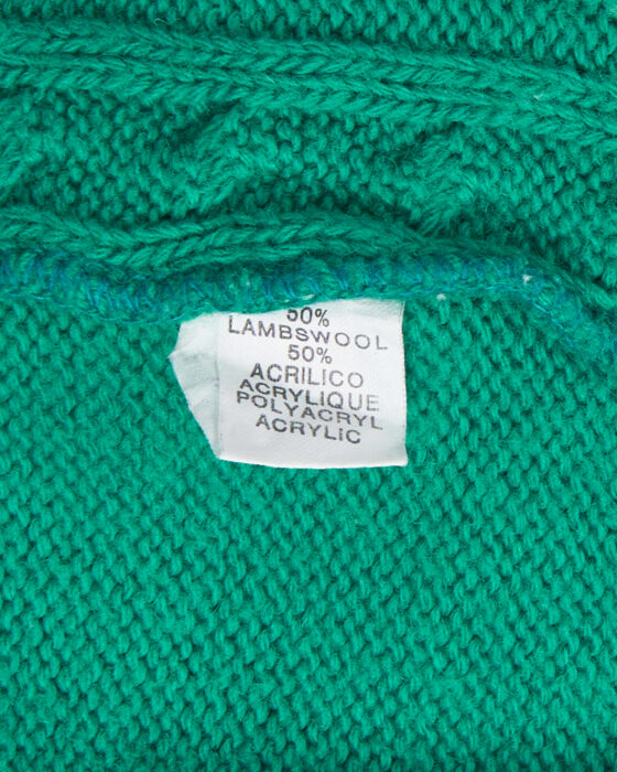 Винтажный свитер с аппликацией — фото 6