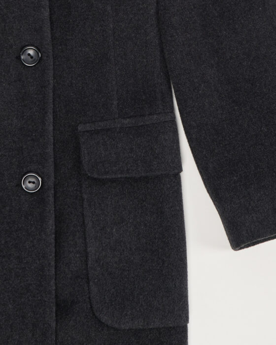 Винтажное  двубортное пальто made in Italy — фото 3