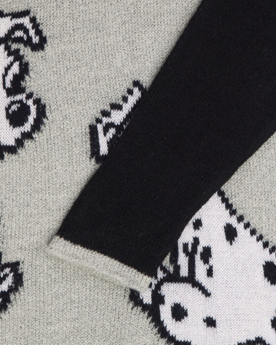 Винтажный свитер с принтом Signe incognito — фото 5