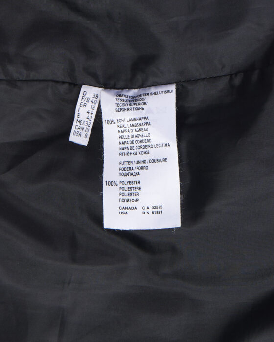 Черное кожаное платье Apriori Apriori — фото 6