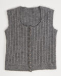 Вязаный жилет из шерсти