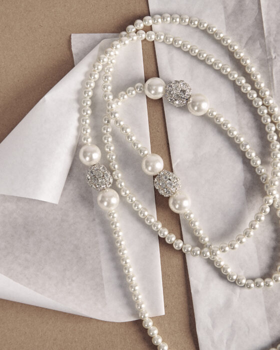 Бусы из искусственного жемчуга — фото 3