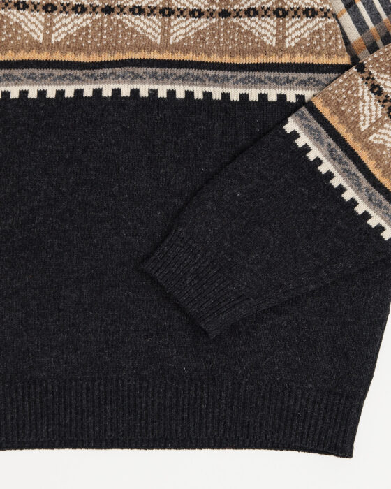 Винтажный свитер Hugo Boss с орнаментом Hugo Boss — фото 5