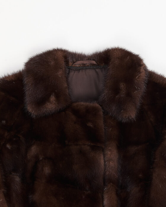 Полушубок из натуральной норки — фото 3