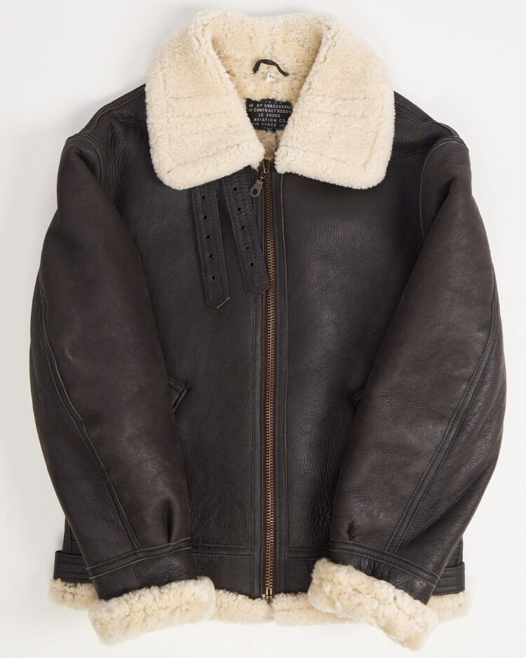 Дубленка авиатор 90-s