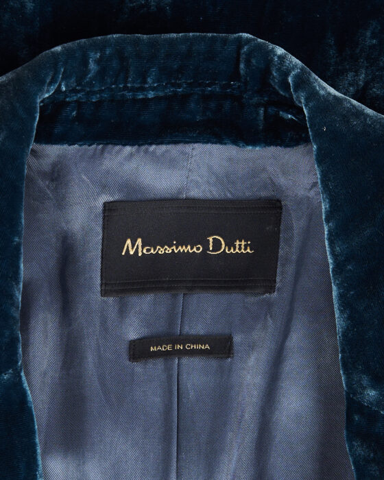 Бархатный жакет Massimo Dutti Massimo Dutti  — фото 5
