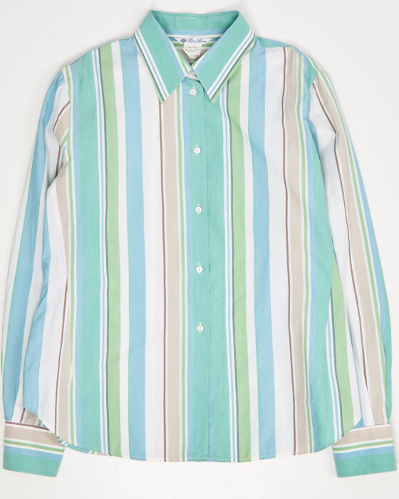 Хлопковая рубашка Loro Piana Loro Piana