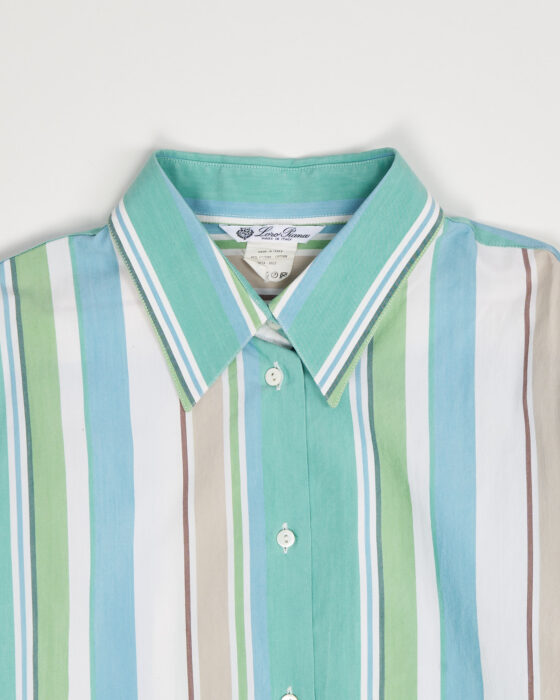 Хлопковая рубашка Loro Piana Loro Piana — фото 3