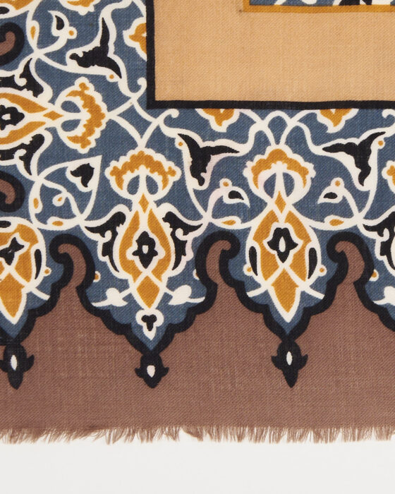 Винтажный платок из шерсти Vera Vera — фото 4