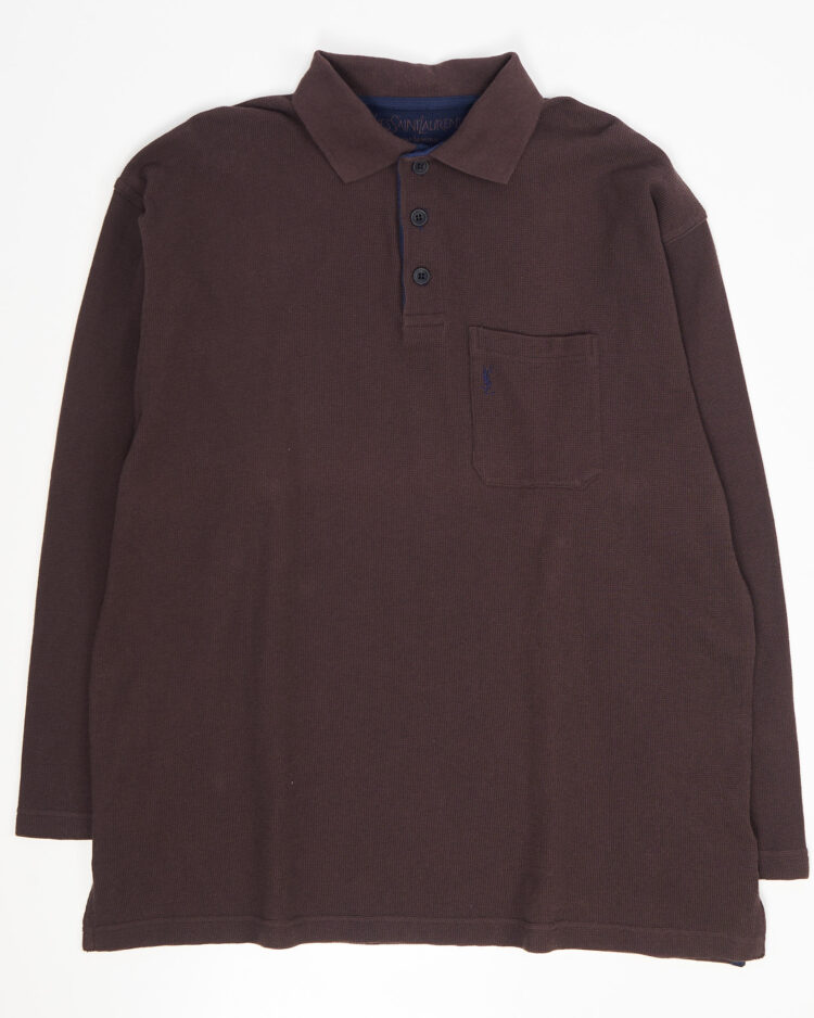 Винтажное поло Yves Saint Laurent