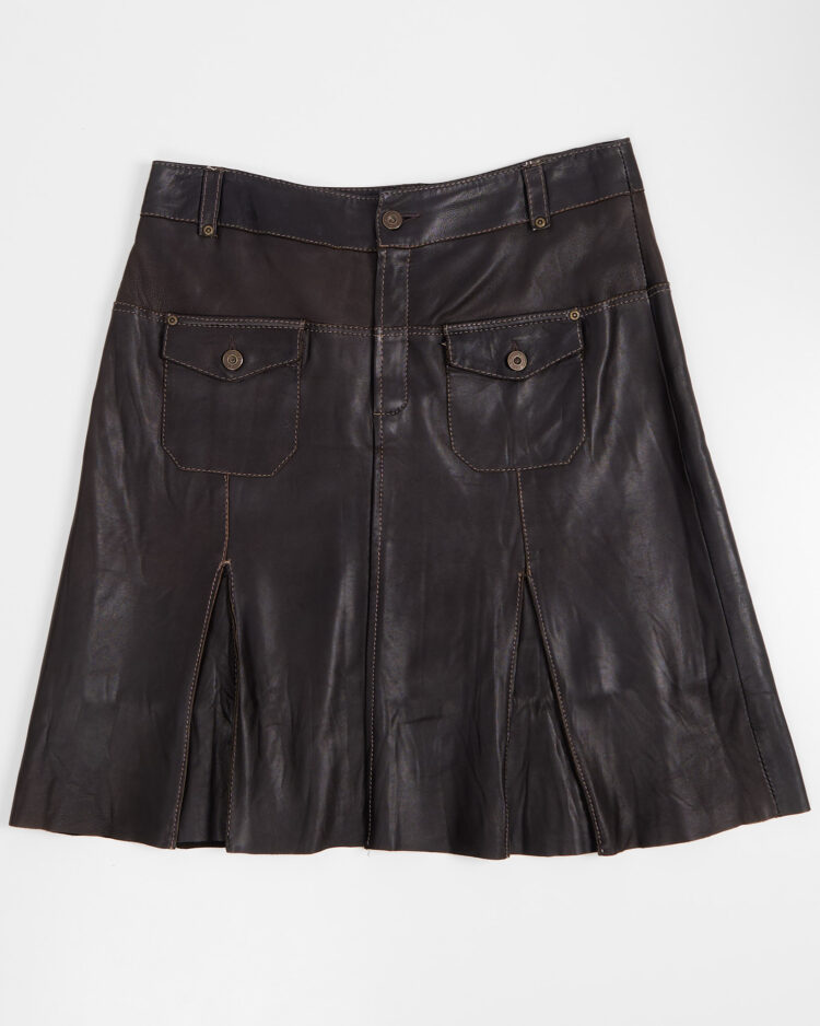 Кожаная юбка Arma