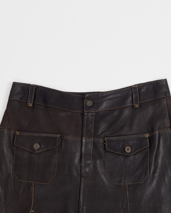 Кожаная юбка Arma Arma — фото 3