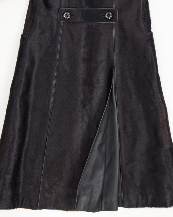 Пальто из меха пони — фото 8