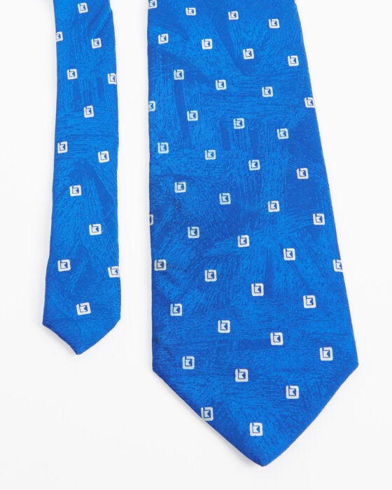 Винтажный галстук из шелка — фото 3