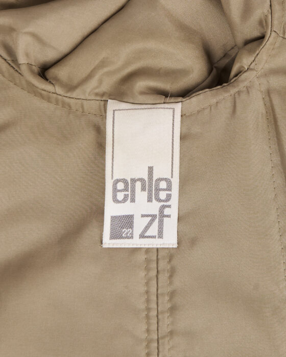 Утепленный плащ Erle ZF с натуральным мехом — фото 6