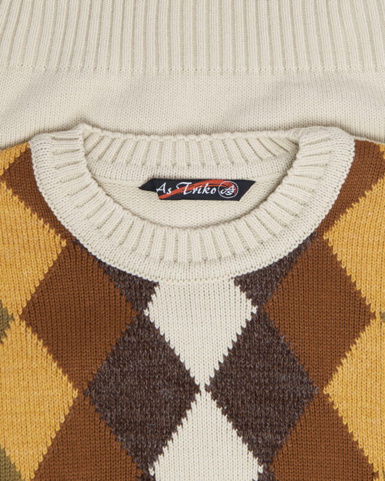 Джемпер с ромбами As Triko — фото 5